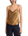 Cinq À Sept Cinq A Sept Marta Embellished Camisole In Brown