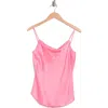 Cinq À Sept Marta Silk Camisole In Flamingo
