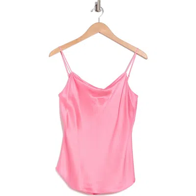 Cinq À Sept Marta Silk Camisole In Flamingo