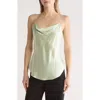 Cinq À Sept Marta Silk Camisole In Peridot
