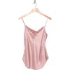 Cinq À Sept Marta Silk Camisole In Rosy Quartz