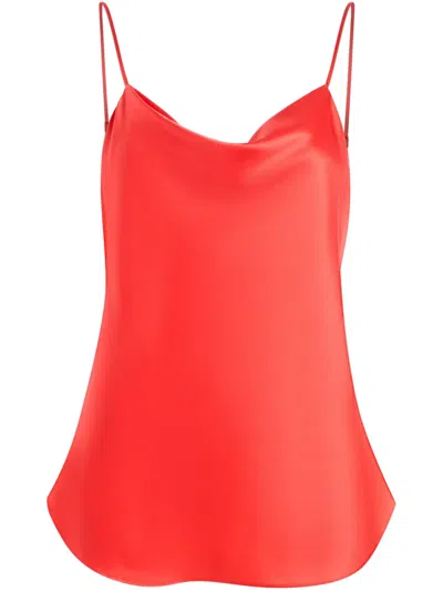 Cinq À Sept Marta Top In Red