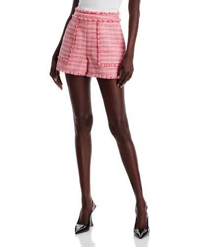 Cinq À Sept Cinq A Sept Matilda Tweed Allen Shorts In Sugar Coral