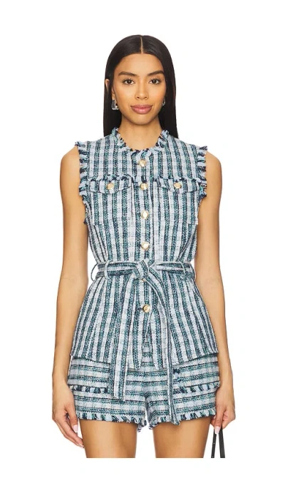 CINQ À SEPT MATILDA TWEED REENEE VEST