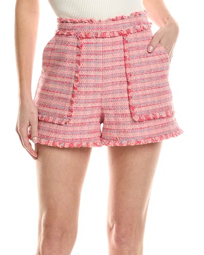Cinq À Sept Matilda Tweed Short In Multi