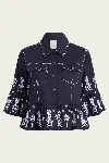 Cinq À Sept Cinq A Sept Mazie Eyelet Mandie Denim Jacket