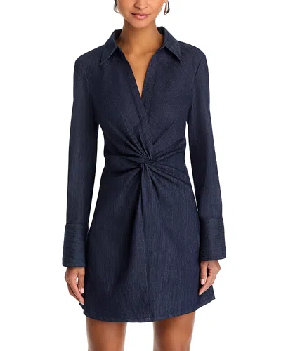 CINQ À SEPT CINQ A SEPT MCKENNA DENIM COTTON DRESS