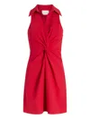 Cinq À Sept Sleeveless Mckenna Dress In Candy Apple In Red
