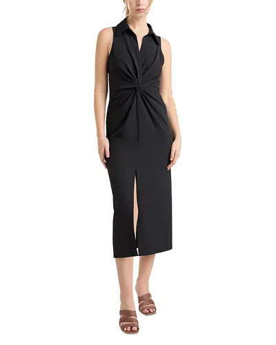 Cinq À Sept Cinq A Sept Mckenna Sleeveless Midi Dress In Black