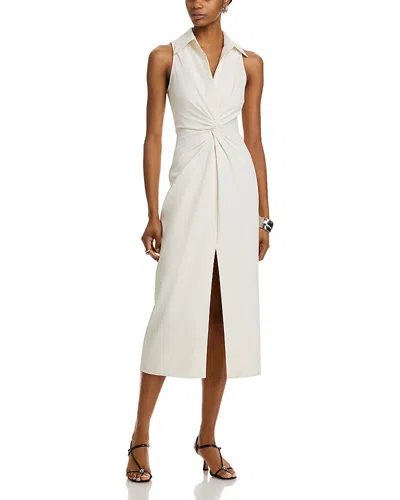 Cinq À Sept Cinq A Sept Mckenna Sleeveless Midi Dress In Ivory