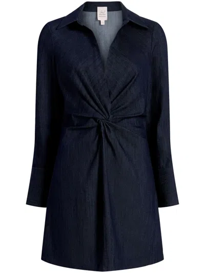 CINQ À SEPT MCKENNA TWIST-DETAIL MINIDRESS