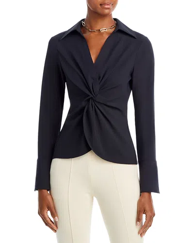 CINQ À SEPT MCKENNA TWIST FRONT TOP,ZW8173626Z