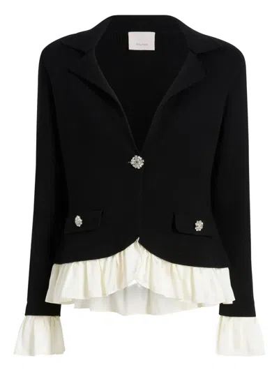 Cinq À Sept Melisan Embellished Blazer In Black