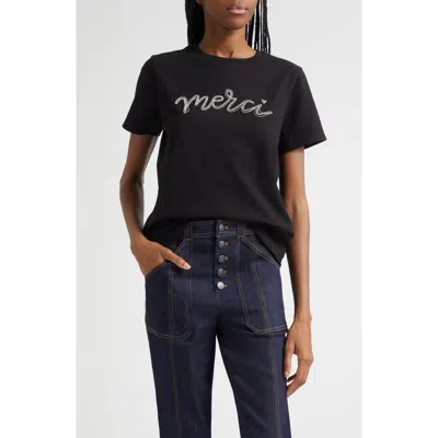 CINQ À SEPT CINQ À SEPT MERCI CHAIN T-SHIRT
