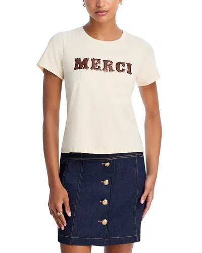 CINQ À SEPT CINQ A SEPT MERCI SHRUNKEN TEE