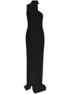 Cinq À Sept Mia One-shoulder Gown In Black