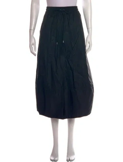 Pre-owned Cinq À Sept Midi Length Skirt In Black