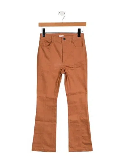 Pre-owned Cinq À Sept Mid-rise Flared Jeans W/ Tags In Neutral