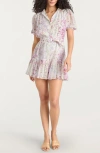 Cinq À Sept Cinq A Sept Midsummer Bloom Halbini Dress In Ivory Multi