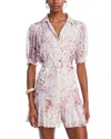 Cinq À Sept Cinq A Sept Midsummer Bloom Halbini Dress In Ivory Multi
