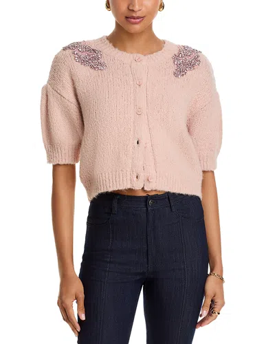 Cinq À Sept Cinq A Sept Millicent Cardigan In Pink