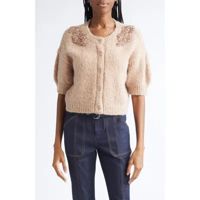 CINQ À SEPT CINQ À SEPT MILLICENT EMBELLISHED CARDIGAN