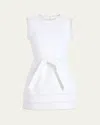 Cinq À Sept Mindie Sleeveless Fringe Mini Dress