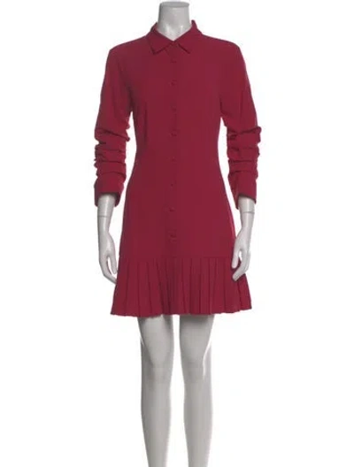 Pre-owned Cinq À Sept Mini Dress In Pink
