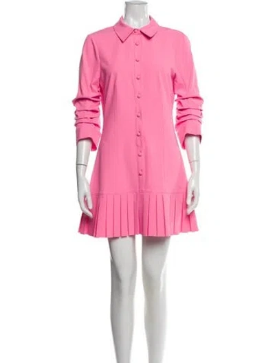 Pre-owned Cinq À Sept Mini Dress In Pink