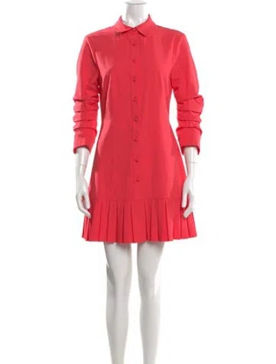 Pre-owned Cinq À Sept Mini Dress In Pink
