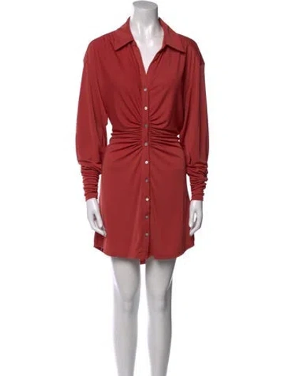 Pre-owned Cinq À Sept Mini Dress In Red