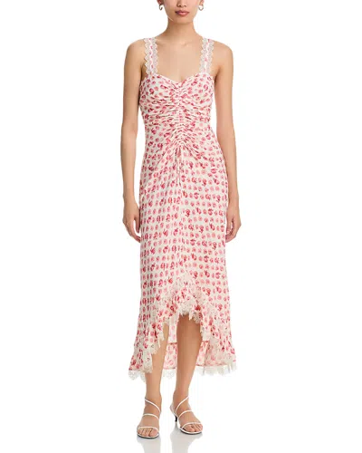 Cinq À Sept Cinq A Sept Mini Ikat Roses Stevie Dress In Multi