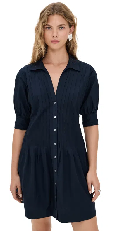 Cinq À Sept Mini Monty Dress Navy In Blue