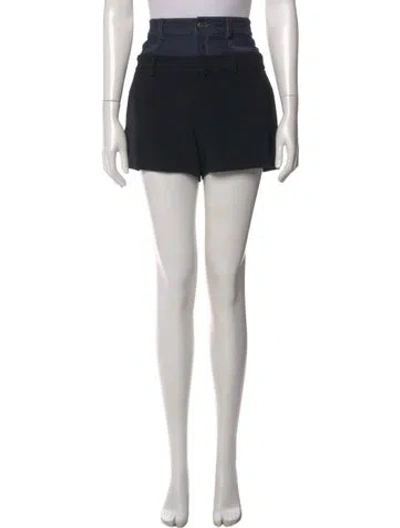 Pre-owned Cinq À Sept Mini Shorts In Black