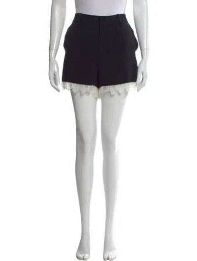 Pre-owned Cinq À Sept Mini Shorts In Black