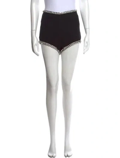 Pre-owned Cinq À Sept Mini Shorts In Black