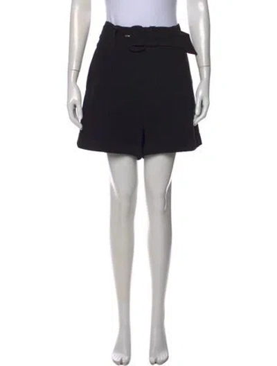 Pre-owned Cinq À Sept Mini Shorts In Black