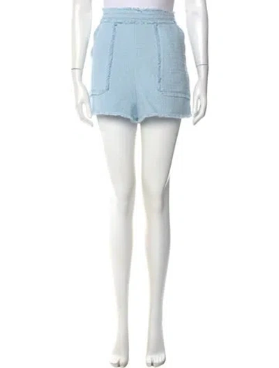 Pre-owned Cinq À Sept Mini Shorts In Blue