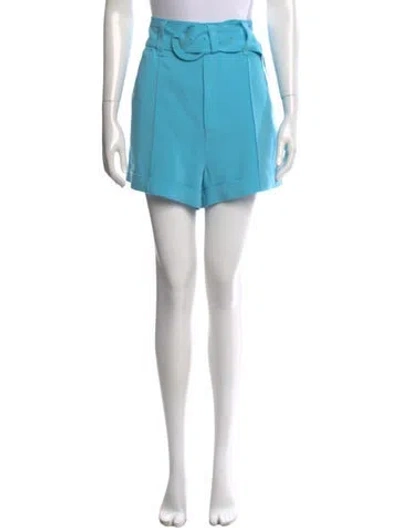 Pre-owned Cinq À Sept Mini Shorts In Blue