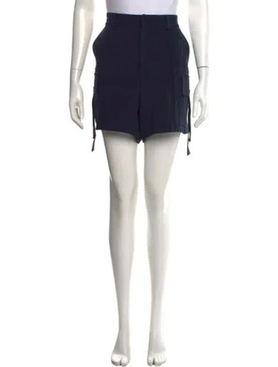 Pre-owned Cinq À Sept Mini Shorts In Blue
