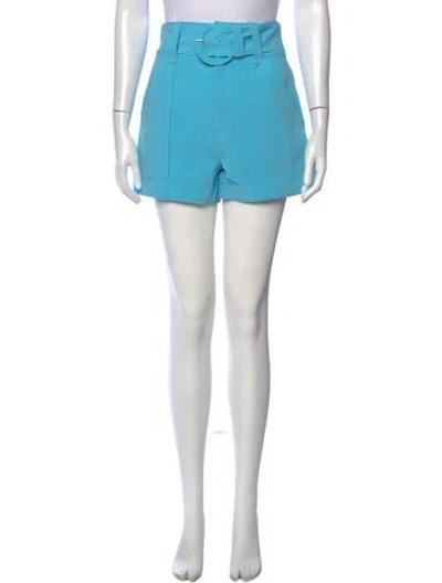 Pre-owned Cinq À Sept Mini Shorts In Blue