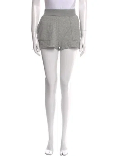 Pre-owned Cinq À Sept Mini Shorts In Gray