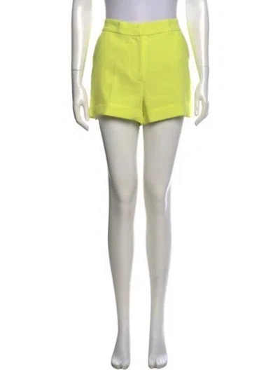 Pre-owned Cinq À Sept Mini Shorts In Green