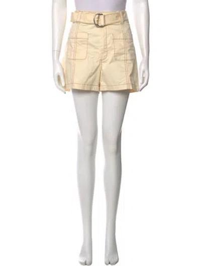 Pre-owned Cinq À Sept Mini Shorts In Neutral