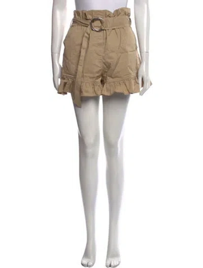 Pre-owned Cinq À Sept Mini Shorts In Neutral