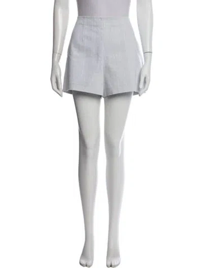 Pre-owned Cinq À Sept Mini Shorts In Neutral
