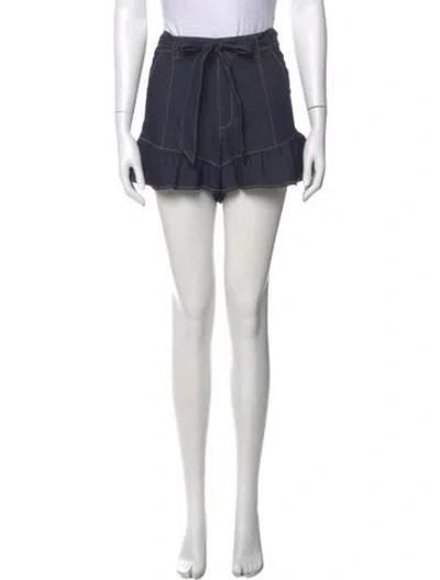 Pre-owned Cinq À Sept Mini Shorts In Neutral