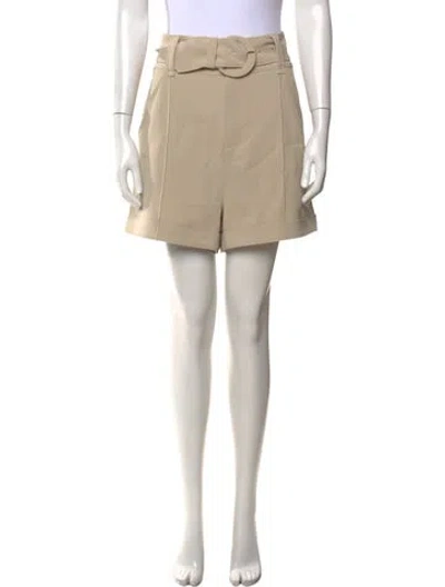 Pre-owned Cinq À Sept Mini Shorts In Neutrals