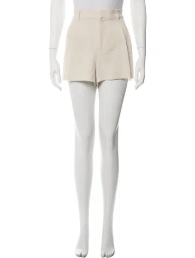 Pre-owned Cinq À Sept Mini Shorts In Neutrals