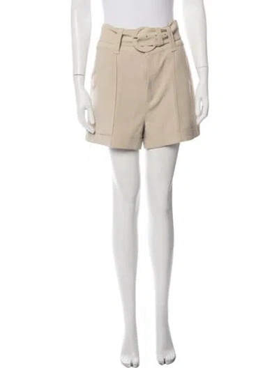 Pre-owned Cinq À Sept Mini Shorts In Neutrals